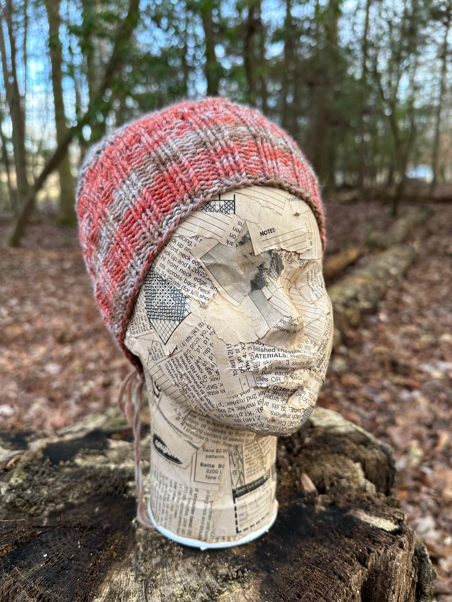 Soft, Super Wash Wool Bauble Hat, open for bun or ponytail FREE SHIPPING