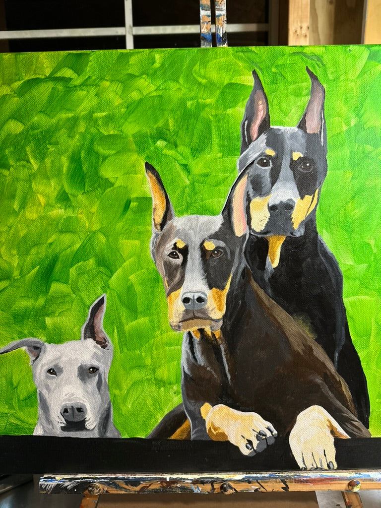 Add an additional animal to a pet portrait order