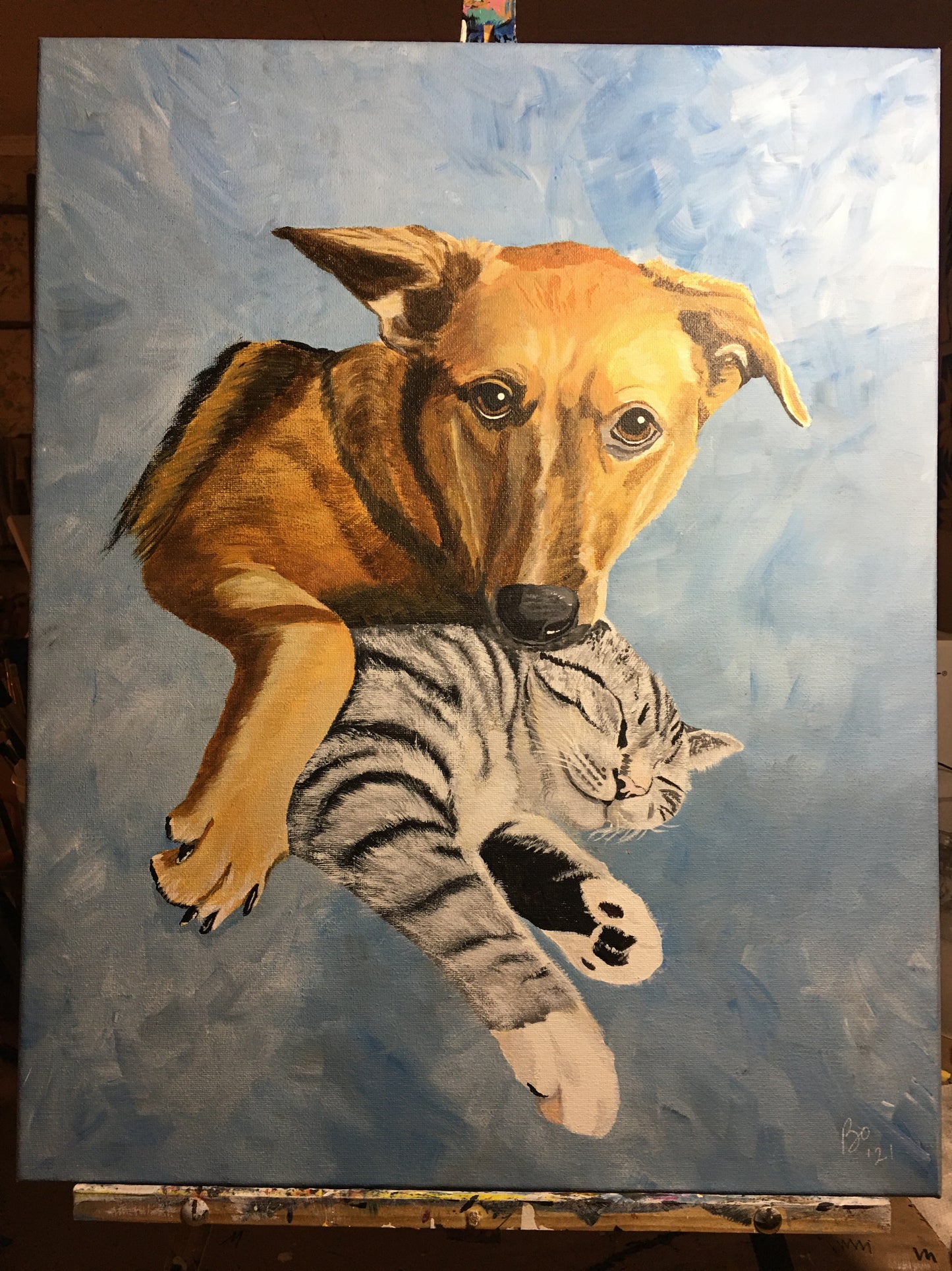 Add an additional animal to a pet portrait order