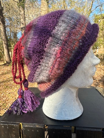 Convertible Hat-Slouchy-Messy Bun or Ponytail-Cowl FREE SHIPPING