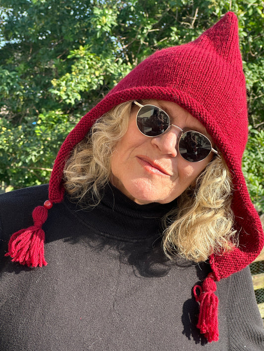Red Pixie Hat